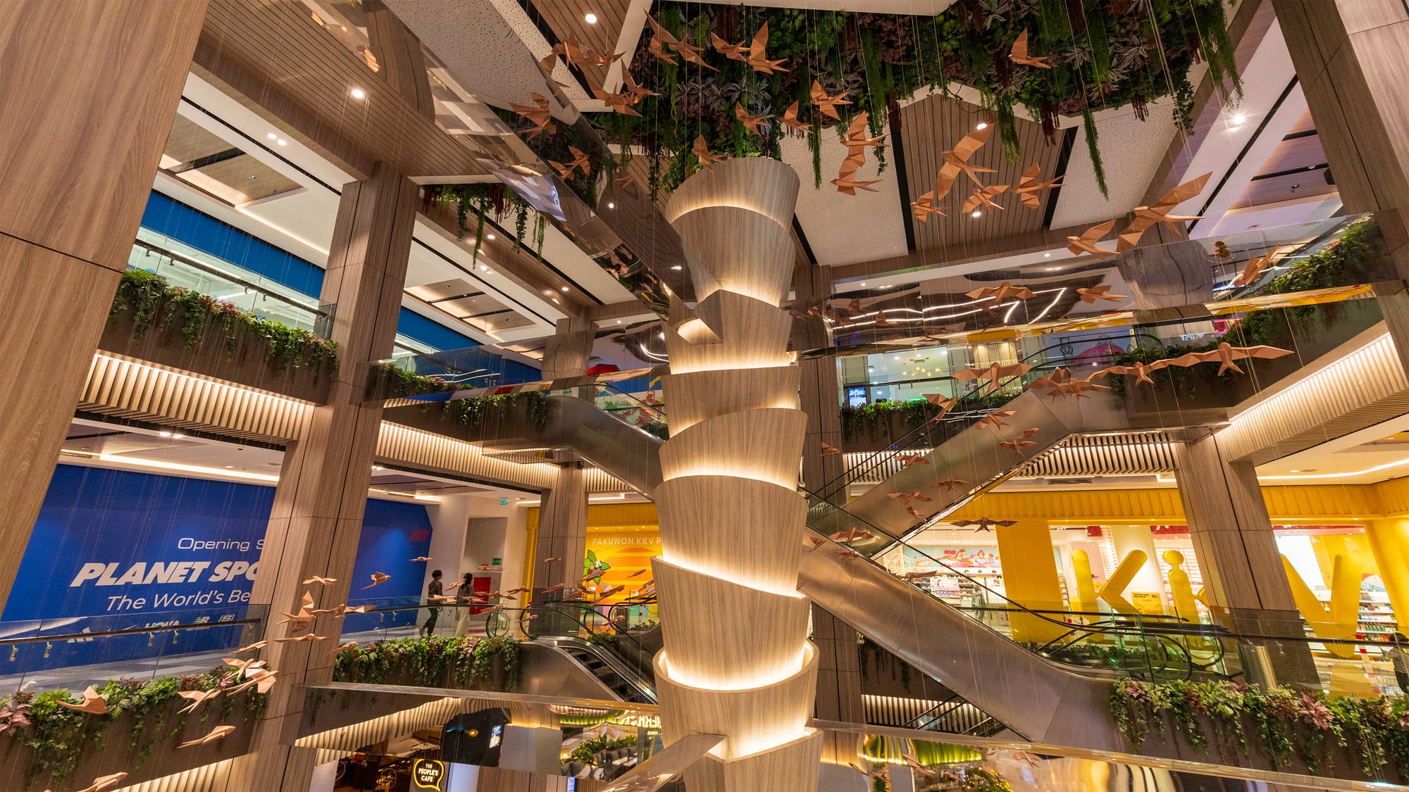 Interior Of A Mall