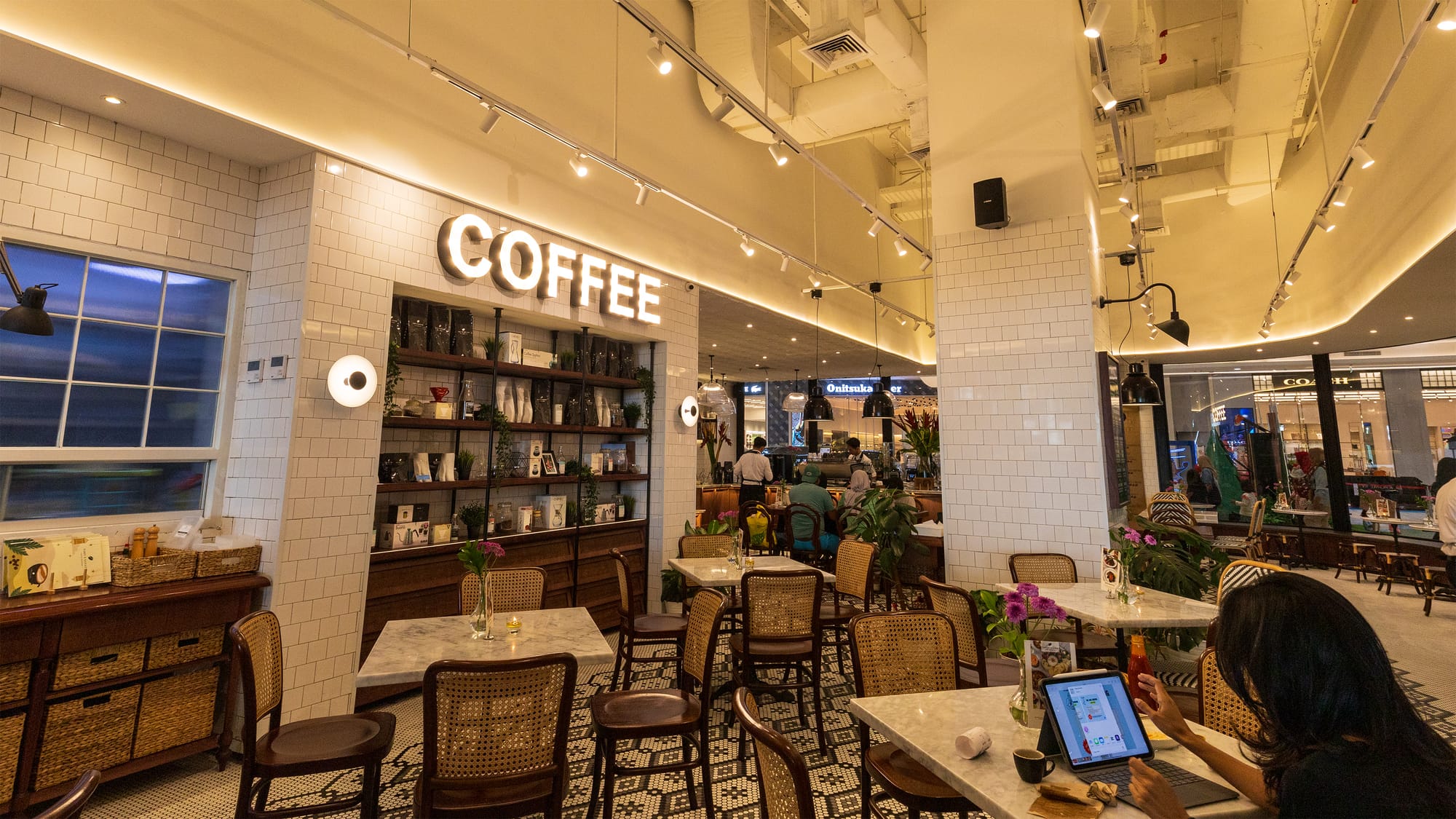 Interior Of A Café
