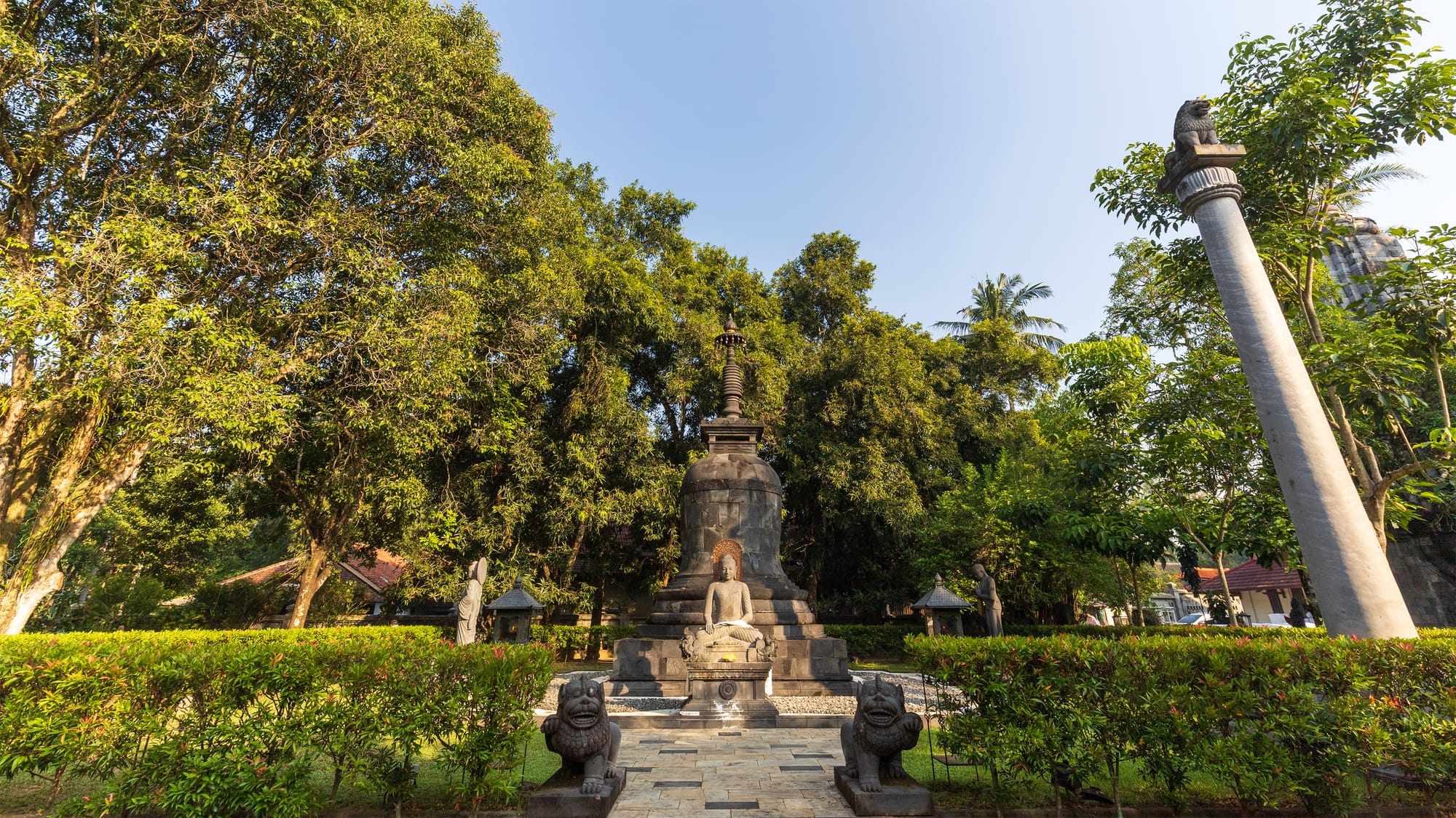 Buddha In The Garden