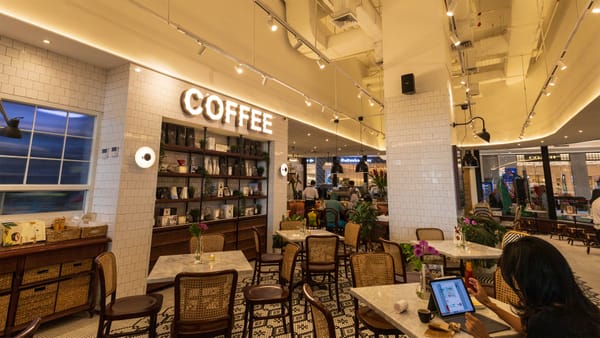 Interior Of A Café